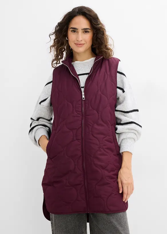 Gilet matelass&eacute; sans manches, ultra-l&eacute;ger, bonprix