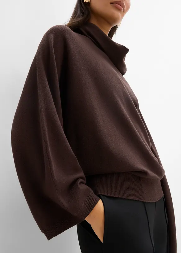 Feinstrickpullover aus softem Viskose-Mix, bonprix