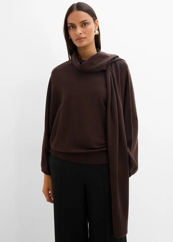 Feinstrickpullover aus softem Viskose-Mix, bonprix