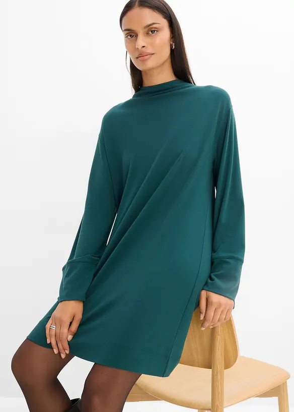 Robe-veste en Punto di Roma, bonprix