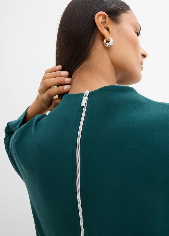 Robe-veste en Punto di Roma, bonprix