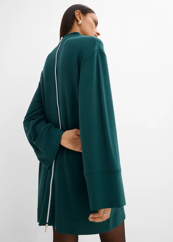 Robe-veste en Punto di Roma, bonprix
