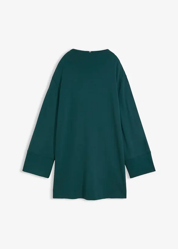 Robe-veste en Punto di Roma, bonprix