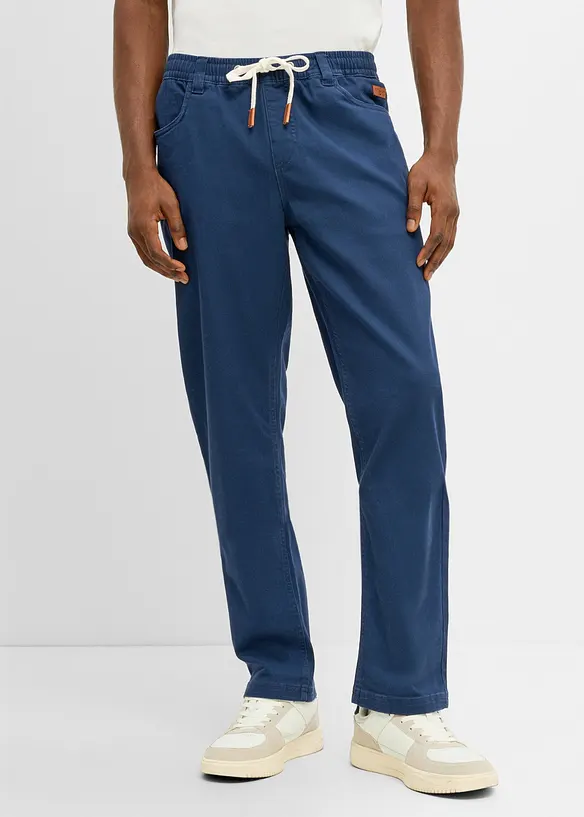 Pantalon droit, regular et extensible, bonprix