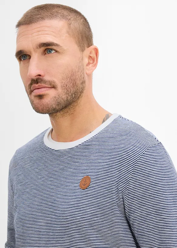 T-shirt manches longues 100% coton, bonprix