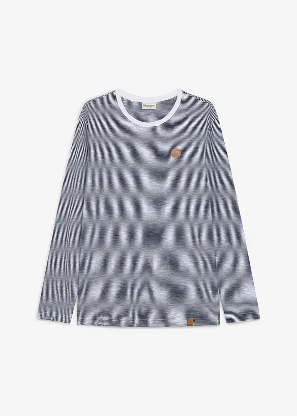 T-shirt manches longues 100% coton, bonprix