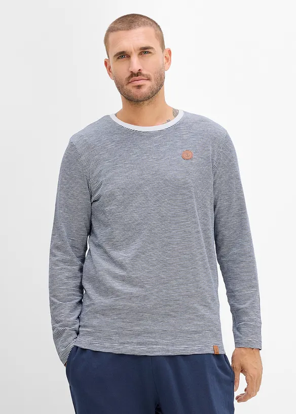 T-shirt manches longues 100% coton, bonprix