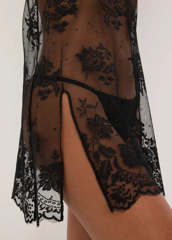 Nuisette en dentelle &agrave; armatures, bonprix