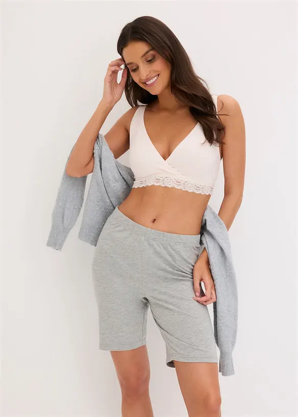 Lot de 2&nbsp;soutiens-gorge d&rsquo;allaitement sans armatures, bonprix