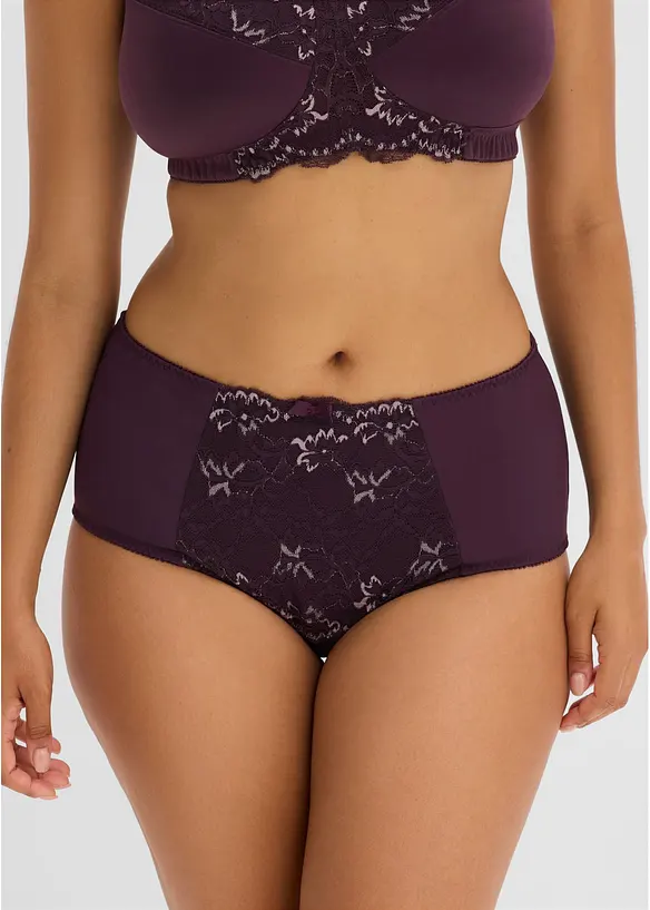 Slip sculptant avec dentelle, bonprix