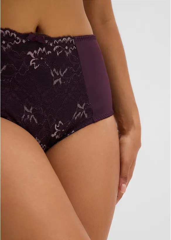 Slip sculptant avec dentelle, bonprix