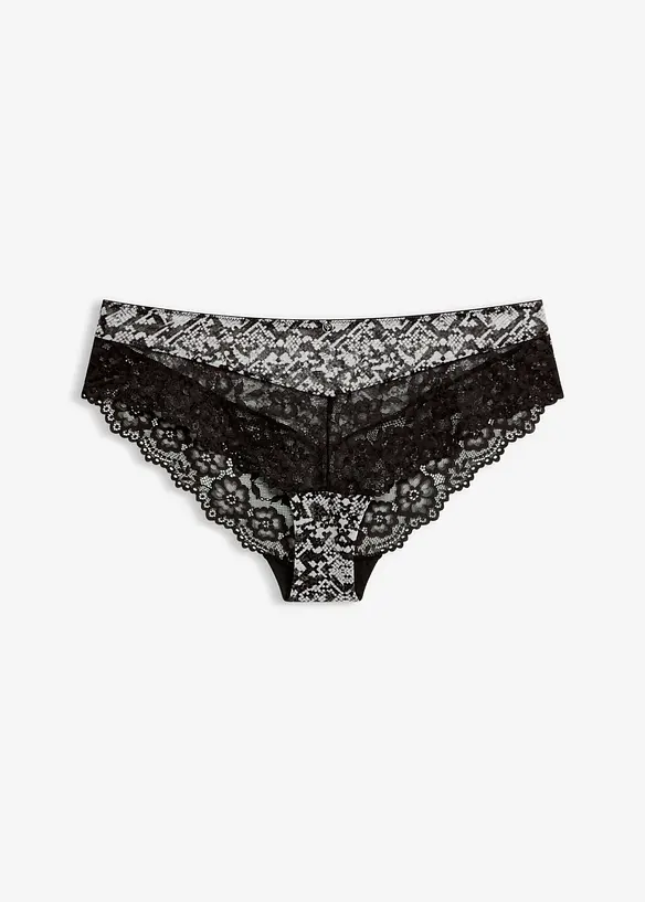 Culotte &agrave; motif python, bonprix