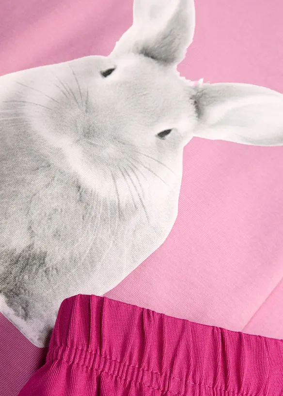 Pyjama aus reiner Bio-Baumwolle, bonprix