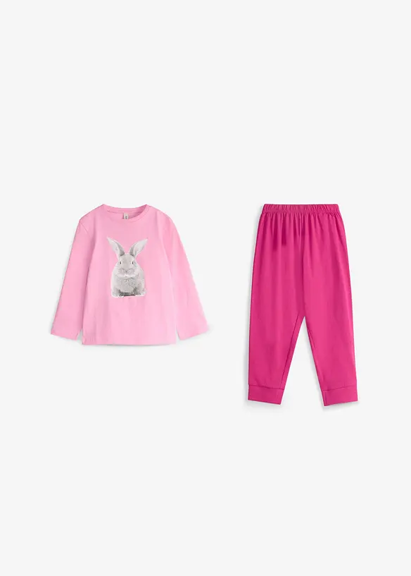 Pyjama aus reiner Bio-Baumwolle, bonprix