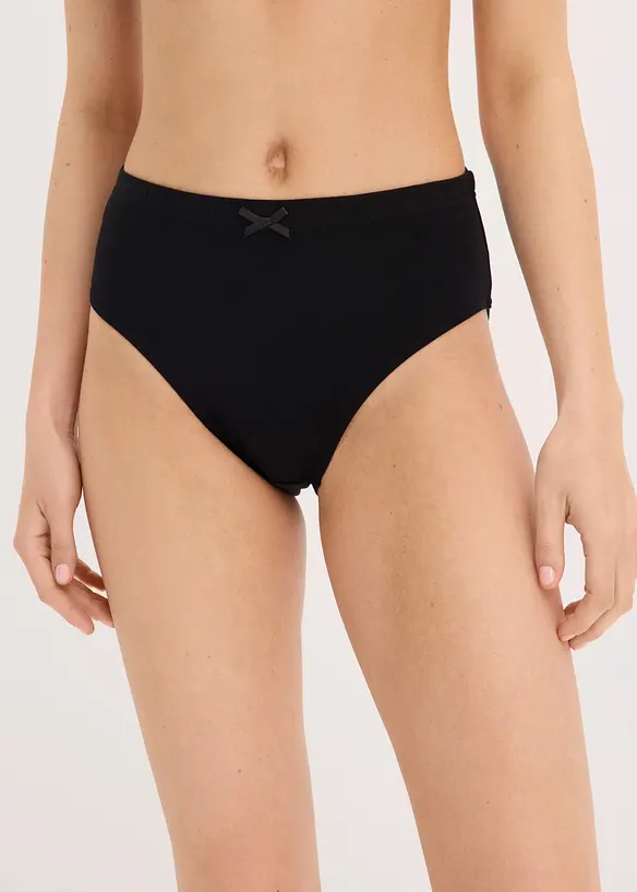 Lot de 6&nbsp;culottes &eacute;chancr&eacute;es en coton extensible, bonprix