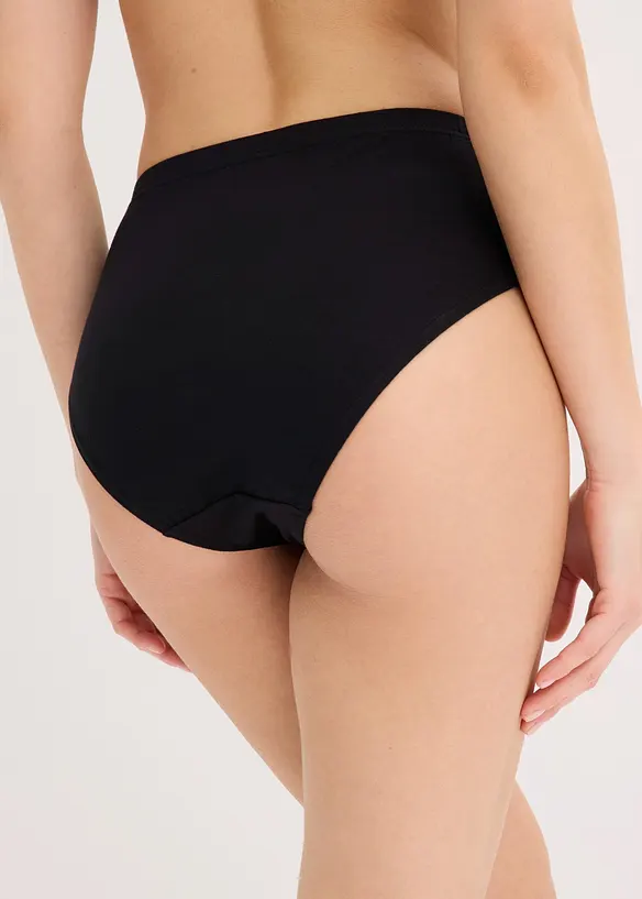 Lot de 6&nbsp;culottes &eacute;chancr&eacute;es en coton extensible, bonprix