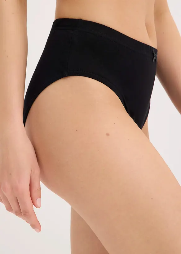 Lot de 6&nbsp;culottes &eacute;chancr&eacute;es en coton extensible, bonprix
