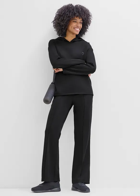 Sporthose mit Ziern&auml;hten, schnelltrocknend, bonprix