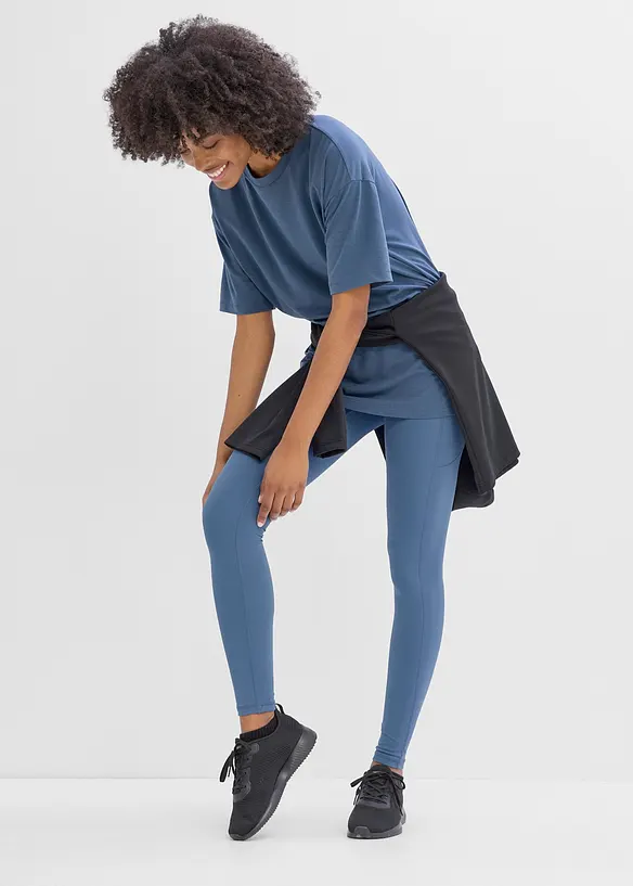 T-shirt oversize de sport, s&eacute;chage rapide, bonprix