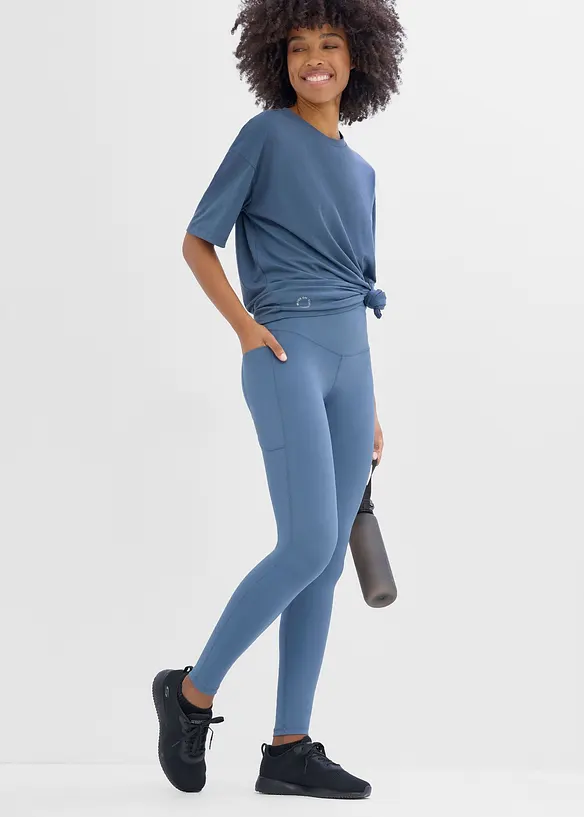 T-shirt oversize de sport, s&eacute;chage rapide, bonprix