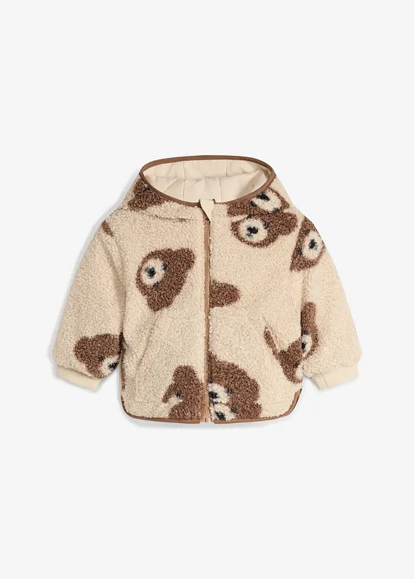 Veste reversible 2en1 en polaire peluche, bonprix