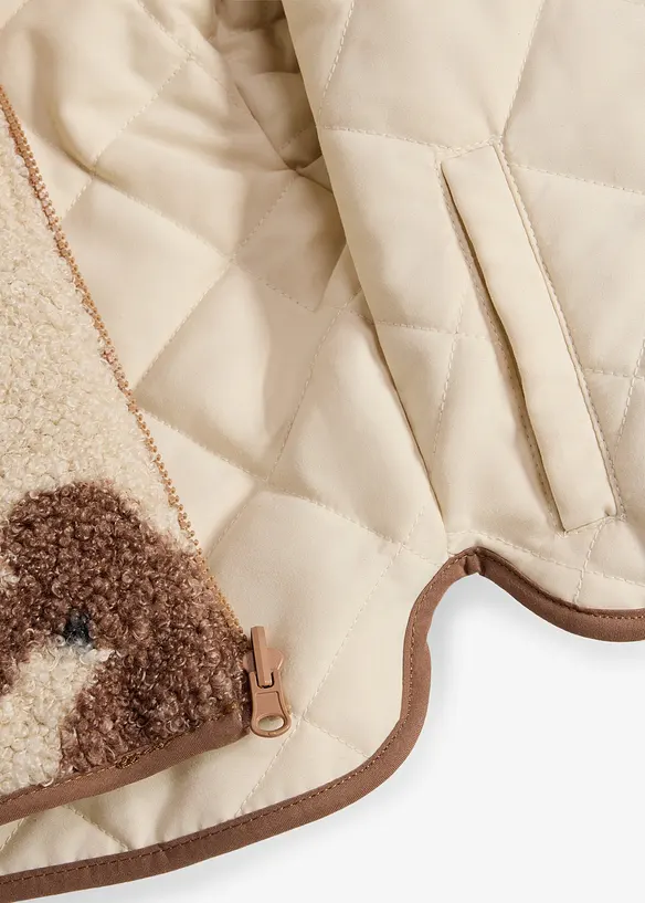 Veste reversible 2en1 en polaire peluche, bonprix