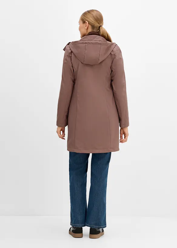 Manteau de grossesse 6en1 avec veste en polaire amovible (ens. 4&nbsp;pces), bonprix