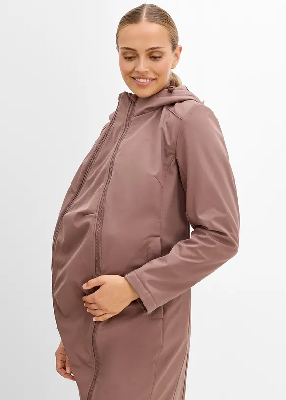 Manteau de grossesse 6en1 avec veste en polaire amovible (ens. 4&nbsp;pces), bonprix