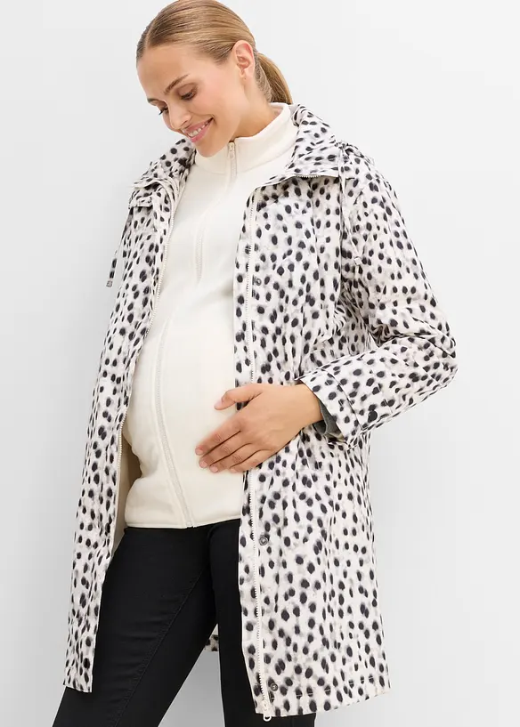 Manteau de grossesse 6en1 imperm&eacute;able avec empi&egrave;cement de portage et veste polaire amovible (ens. 4&nbsp;pces), bonprix