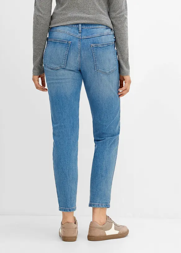 Jean mom 2en1 pour la grossesse et apr&egrave;s, longueur cheville, bonprix