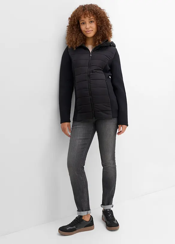 3-in-1 Kombinierte Steppjacke f&uuml;r die Schwangerschaft und danach mit Trageeinsatz (3-tlg. Set), bonprix
