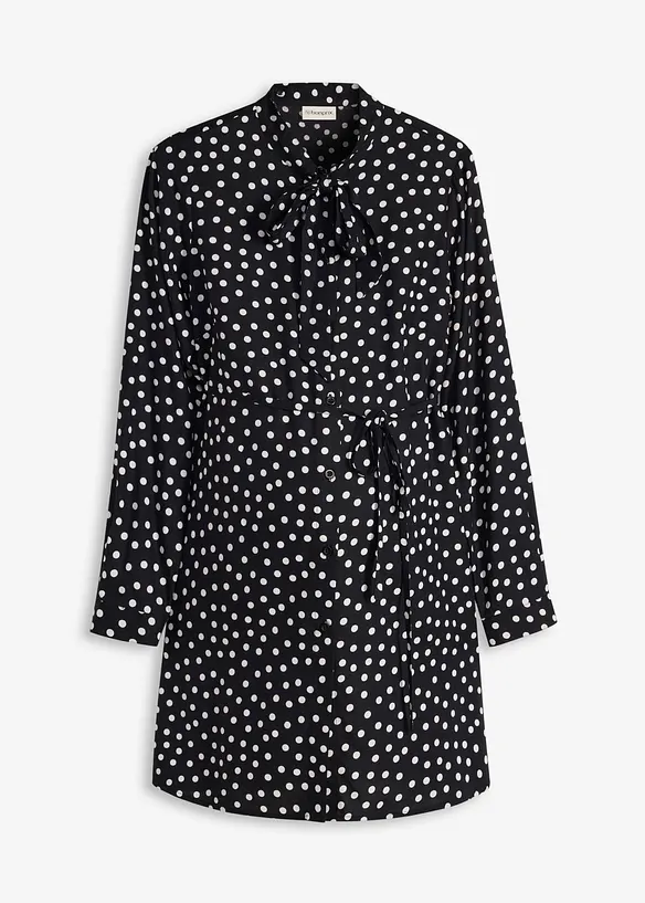 2-in-1 Umstands- und Stillblusenkleid aus flie&szlig;ender Viskose, bonprix