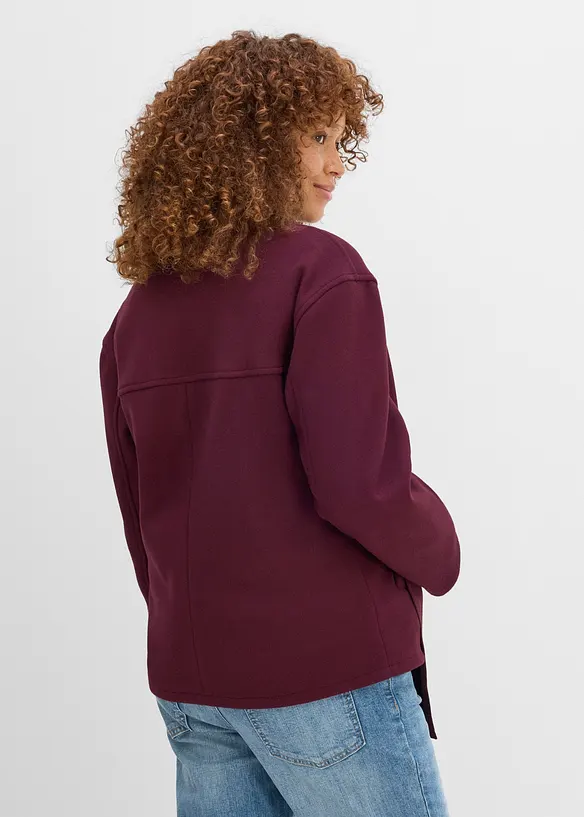 Manteau court de grossesse et de portage avec &eacute;charpe (ens. 3&nbsp;pces), bonprix