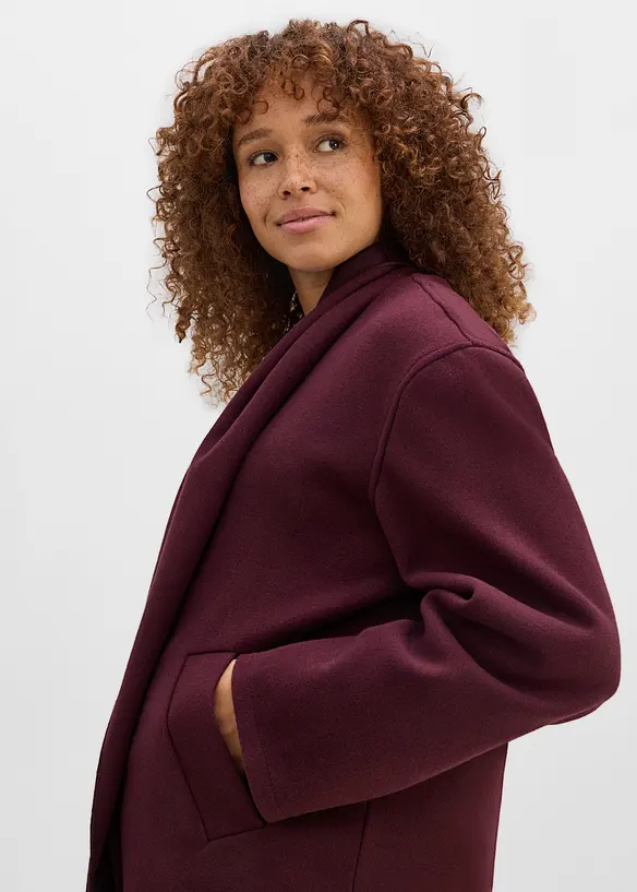 Manteau court de grossesse et de portage avec &eacute;charpe (ens. 3&nbsp;pces), bonprix