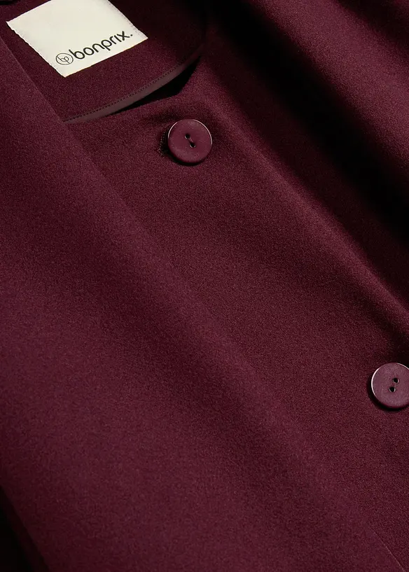 Manteau court de grossesse et de portage avec &eacute;charpe (ens. 3&nbsp;pces), bonprix