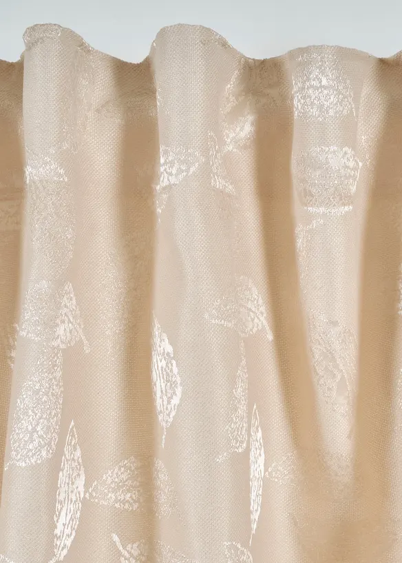 Jacquard Vorhang mit leichtem Glanz (1er Pack), bonprix