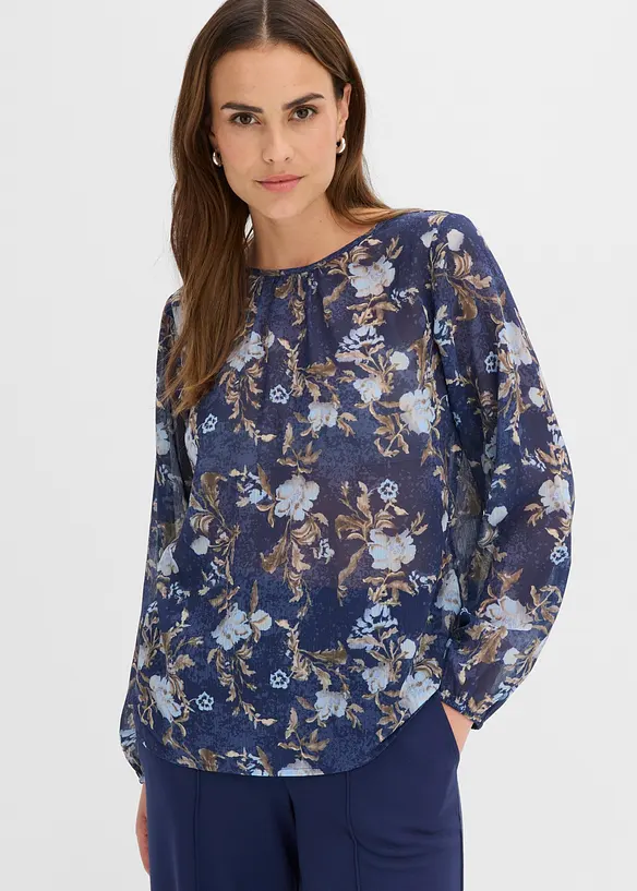 Tunique en mousseline transparente, bonprix