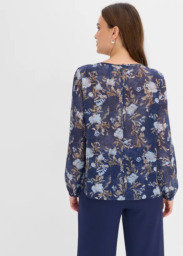 Tunique en mousseline transparente, bonprix