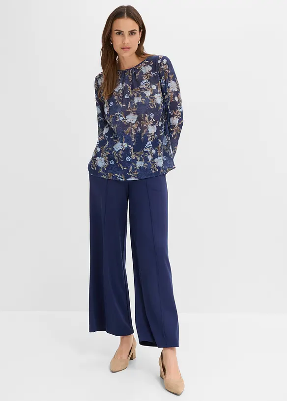 Tunique en mousseline transparente, bonprix
