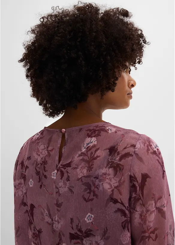 transparente Chiffon-Tunika, bonprix