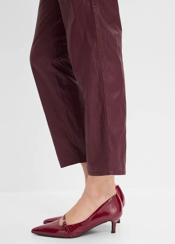 Lederimitat Schlupfhose, bonprix