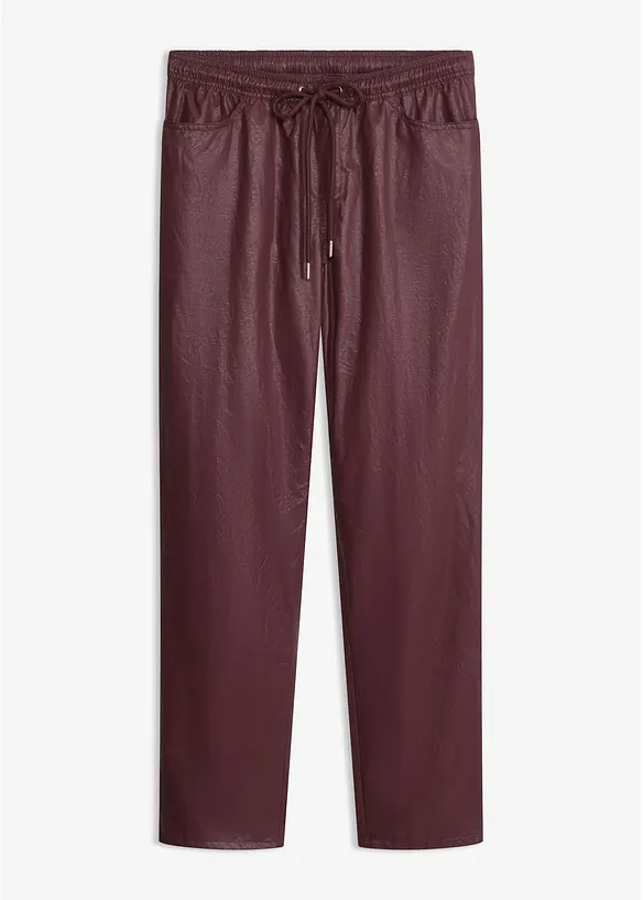 Lederimitat Schlupfhose, bonprix