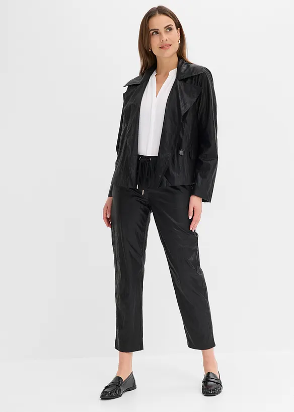 Lederimitat Schlupfhose, bonprix