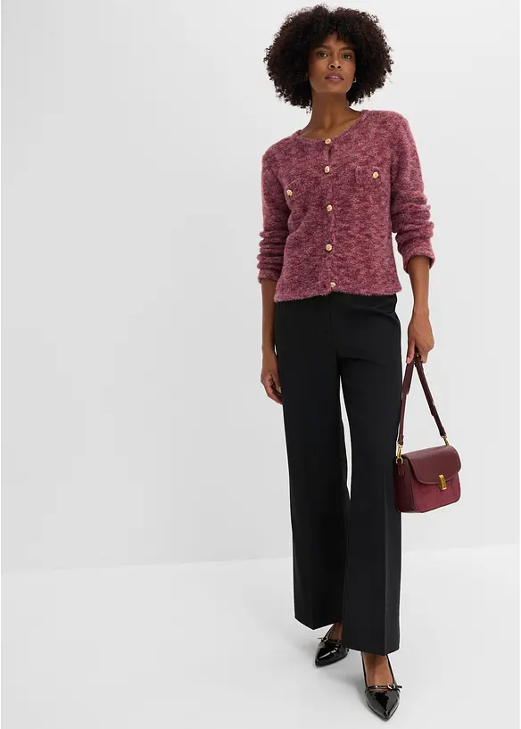 Strickjacke mit Effektgarn, bonprix