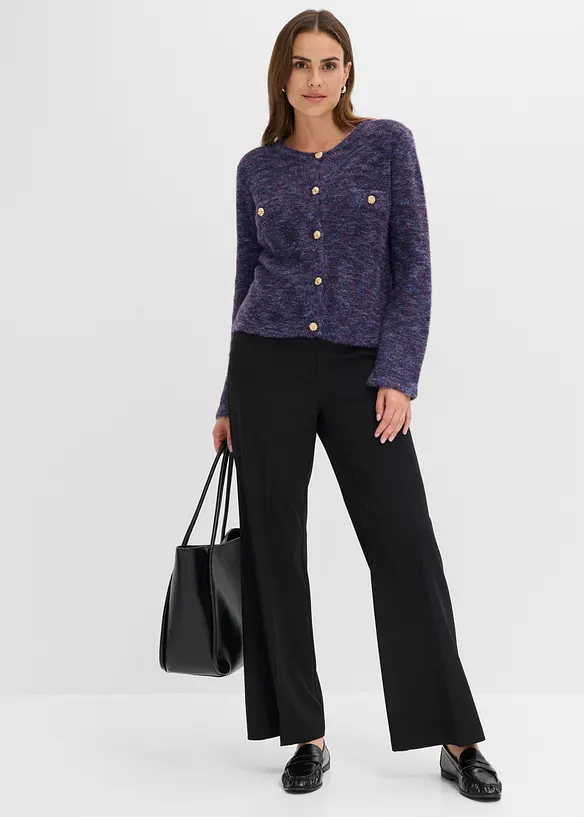Strickjacke mit Effektgarn, bonprix