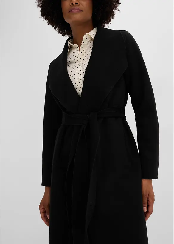 Manteau avec lien &agrave; nouer, bonprix