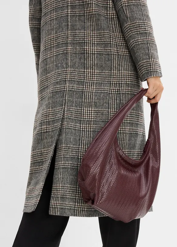 Manteau &agrave; carreaux, bonprix