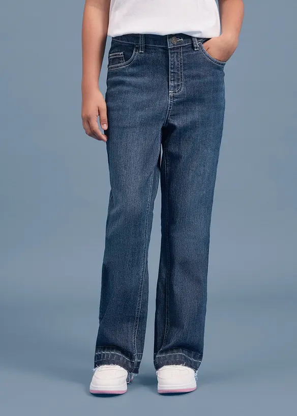 Flared-Jeans Mid Waist, bonprix