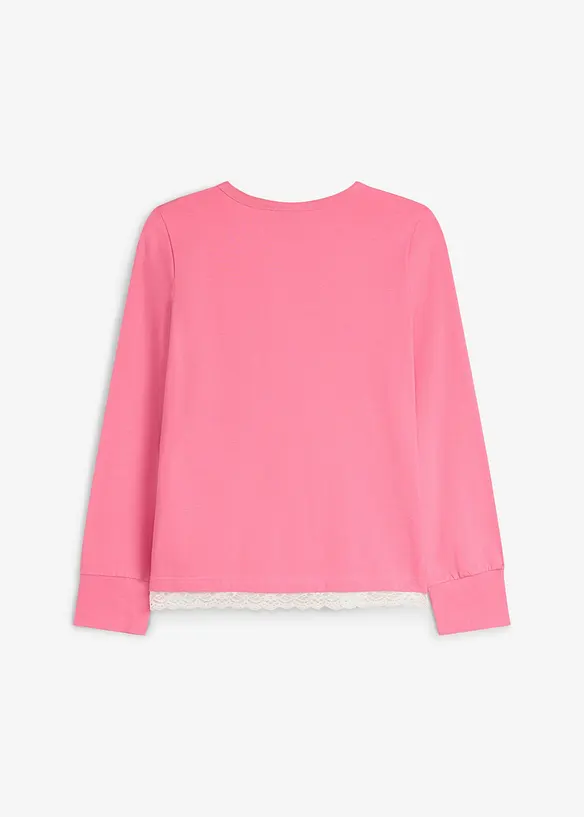 Henleyshirt 2-in-1 Look, bonprix