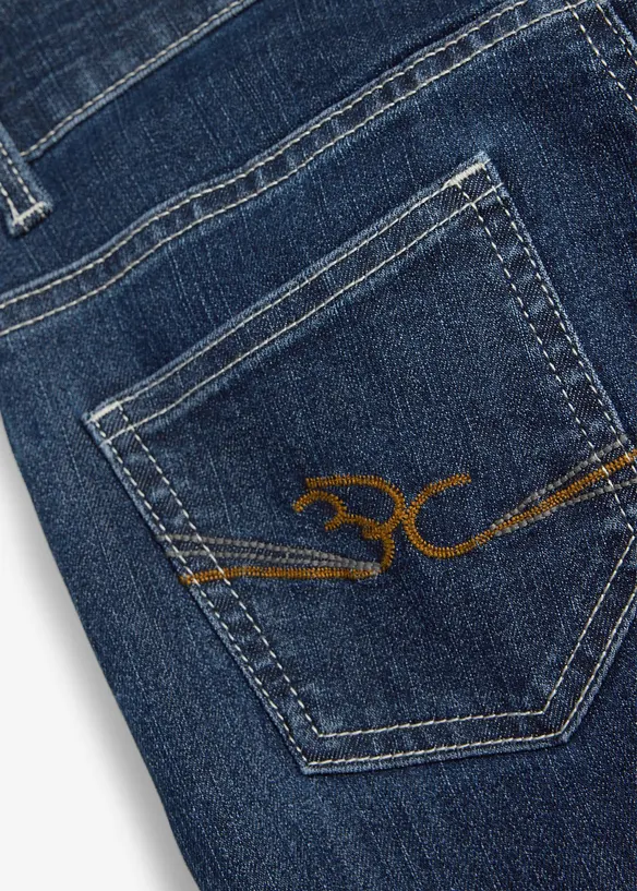 Flared-Jeans Mid Waist, bonprix